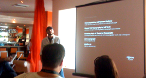 derekbender Derek Bender presenting his Typography session